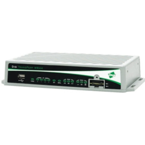 WR44-0000-DE2-SW | Digi | TransPort WR44 Wireless Router 4 x Network Port USB Desktop Rail-mountable Rack-mountable Wall Mountable WR44-0000-DE2-SW | Digi | TransPort WR44 Wireless Router 4 x Network Port USB Desktop Rail-mountable Rack-mountable Wall Mountable