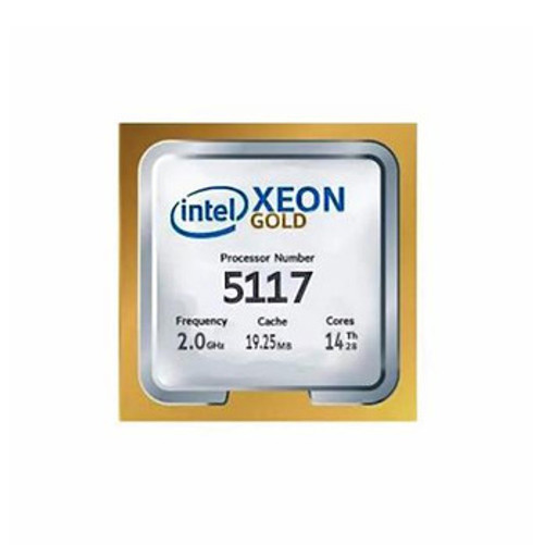 374-BBPS | Dell | Intel Xeon Gold 5117 2.0G 14C/28T 10.4GT/s 19.25M Cache Turbo HT (105W) DDR4-2400