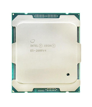 338-BJCP | Dell | Intel Xeon E5-2689 v4 3.1GHz.25M Cache.9.60GT/s QPI.Turbo.HT.10C/20T (165W) Max Mem 2400MHz