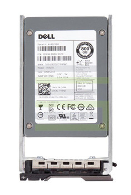 04DKWF | Dell | 800GB MLC SAS 12Gbps Write Intensive 2.5-inch Internal Solid State Drive (SSD)