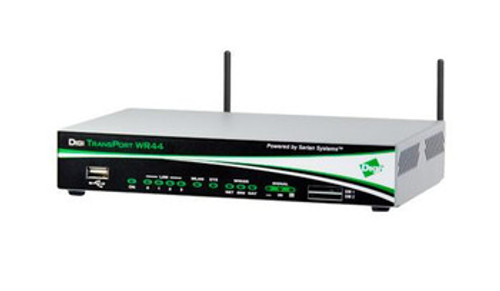 WR44-U800-DE1-SF | Digi | TransPort WR44 Wireless Router 4 x Antenna 4 x Network Port USB Desktop Rack-mountable Wall Mountable Rail-mountable (Refurbi WR44-U800-DE1-SF | Digi | TransPort WR44 Wireless Router 4 x Antenna 4 x Network Port USB Desktop Rack-mountable Wall Mountable Rail-mountable (Refurbi