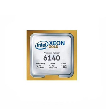 R840-6140 | Dell | 2.30GHz 10.40GT/s UPI 24.75MB L3 Cache Socket LGA3647 Intel Xeon Gold 6140 18-Core Processor Upgrade