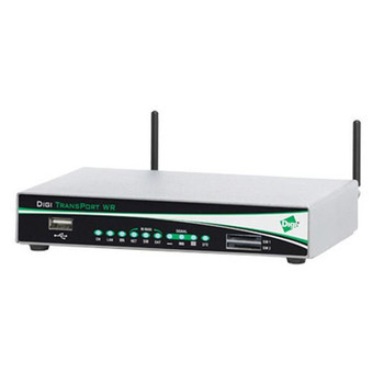 WR41-U700-DA1-XD | Digi | TransPort WR41 Wireless Router 2 x Antenna ISM Band 1 x Network Port USB Desktop Rack-mountable Wall Mountable Rail-mountable
