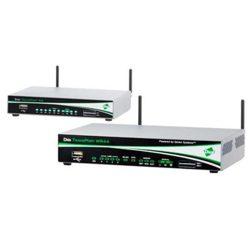 WR44-U400-DE3-RK | Digi | TransPort WR44 R Wireless Router 2 x Antenna 4 x Network Port USB Desktop Rail-mountable Wall Mountable Rack-mountable (Refur