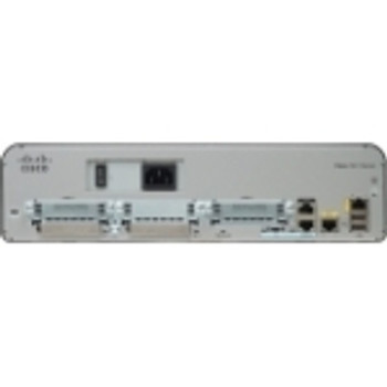 CISCO1941W-A/K9-RF | Cisco | 1941 802.11 a/b/g/n (Draft 2.0) 512MB RAM 256MB Flash Memory 2-Port Ethernet (RJ-45) Rackmountable Wireless Router (Refurbish