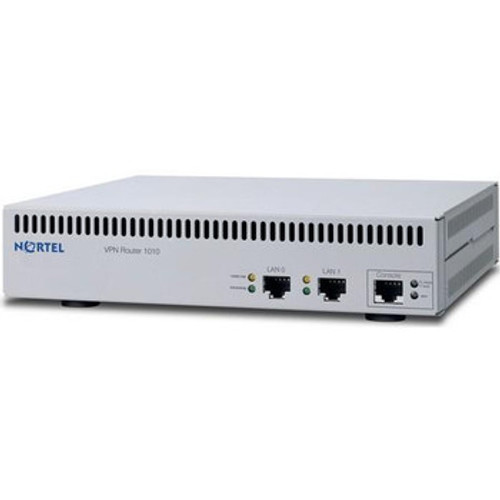 DM1401143E5 | Nortel | 1010 VPN Router 2 x 10/100Base-TX LAN DM1401143E5 | Nortel | 1010 VPN Router 2 x 10/100Base-TX LAN