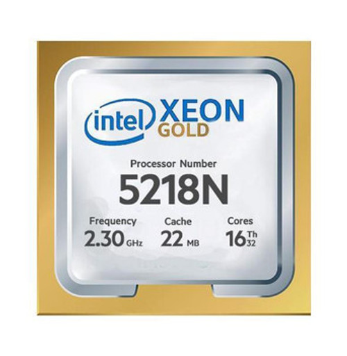 338-BTWS | Dell | Intel Xeon Gold 5218N 2.3G 16C/32T 10.4GT/s 22M Cache Turbo HT (110W) DDR4-2666