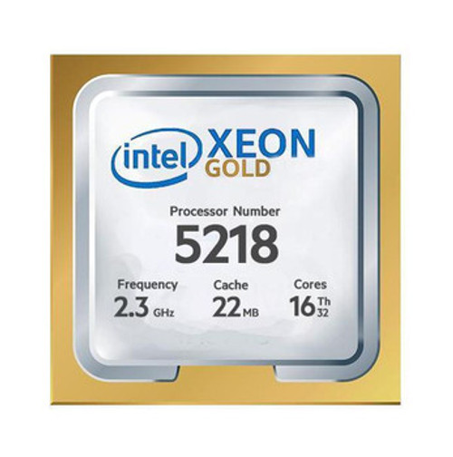 338-BSOG | Dell | Intel Xeon Gold 5218 2.3GHz 3.7GHz Turbo 16C 10.4GT/s 2UPI 22MB Cache HT (125W) DDR4-2666