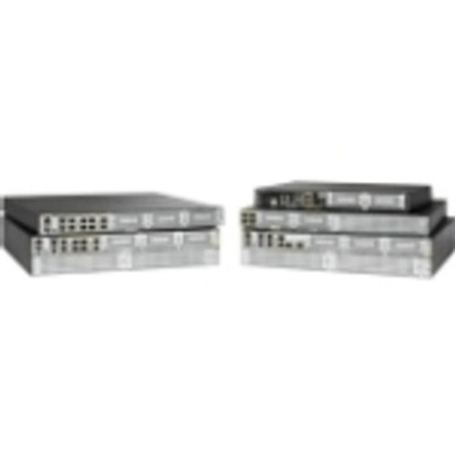 ISR4431-VSEC/K9 | Cisco | 4431 Router 4 Ports Management Port 8 Slots Gigabit Ethernet 1U Rack-mountable Wall Mountable