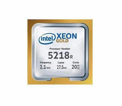 T7820-5218R | Dell | CPU Kit Intel Xeon Gold 20 Core Processor 5218r 2.10GHz 27.5mb Cache Tdp 125w Fclga3647 For Precision 7820 Tower Workstation ( T T7820-5218R | Dell | CPU Kit Intel Xeon Gold 20 Core Processor 5218r 2.10GHz 27.5mb Cache Tdp 125w Fclga3647 For Precision 7820 Tower Workstation ( T