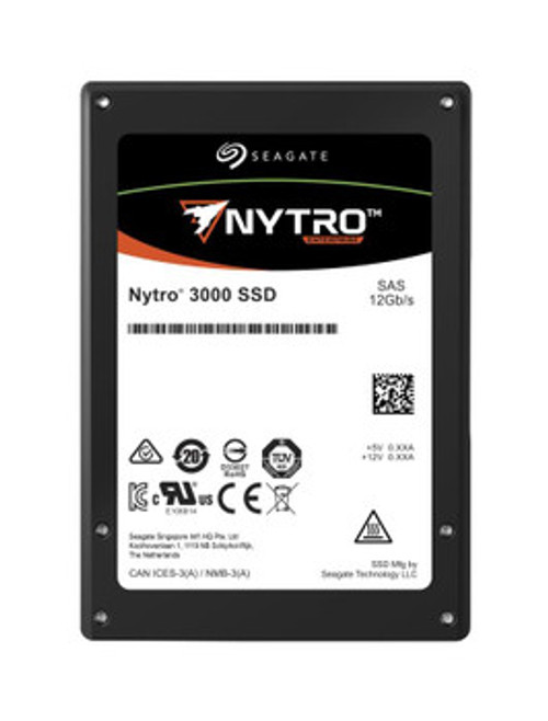 2D5255-003 | Seagate | Nytro 3530 XS1600LE10023 1.6TB eMLC SAS 12Gbps Light Endurance (FIPS 140-2) 2.5-inch Internal Solid State Drive (SSD)