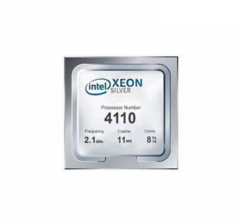 878987-B21 | HPE | 2.10GHz 9.60GT/s UPI 11MB L3 Cache Intel Xeon Silver 4110 8-Core Processor Upgrade for DL160 Gen10