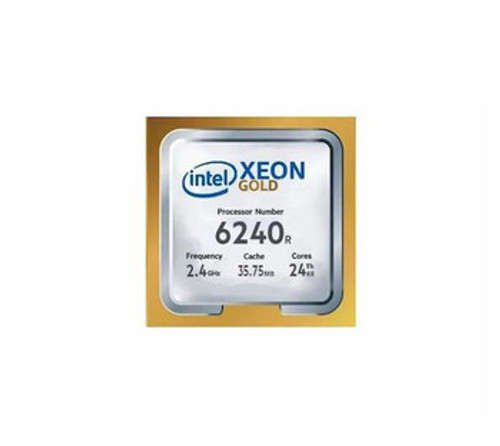 338-BWTQ | Dell | Intel Xeon Gold 6240R 2.4GHz (4.0GHz Turbo 24C 10.4GT/s 3UPI 35.75MBCache HT (165W) DDR4-2933