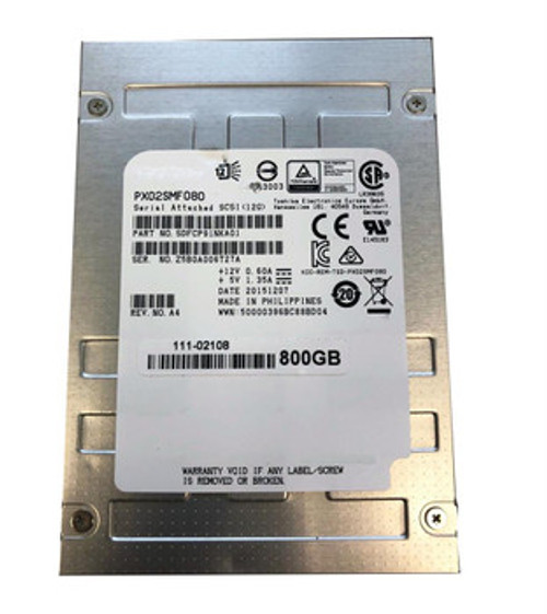 111-02108 | NetApp | Hdd 800GB 6G SSD 2.5In Non Fde