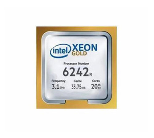 R740XD-6242R | Dell | 3.10GHz 35.75MB Cache Socket FCLGA3647 Intel Xeon Gold 6242R 20-Core Processor Upgrade R740XD-6242R | Dell | 3.10GHz 35.75MB Cache Socket FCLGA3647 Intel Xeon Gold 6242R 20-Core Processor Upgrade