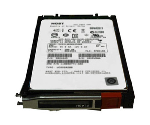 005052157 | EMC | 800GB SAS 6Gbps EFD 2.5-inch Internal Solid State Drive (SSD) with Tray for VNX5200 5400 5600 5800 7600 8000 Storage Systems