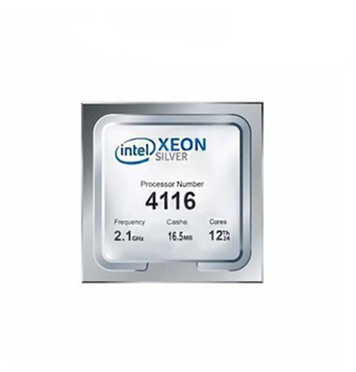 871698-L21 | HPE | 2.10GHz 9.60GT/s UPI 16.5MB L3 Cache Socket LGA3647 Intel Xeon Silver 4116 12-Core Processor Upgrade for Synergy 480 Gen10