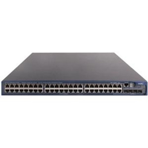 0235A08M-US | 3Com | S5100-48P-EI Ethernet Switch 4 x SFP (mini-GBIC) Shared 48 x 10/100/1000Base-T LAN