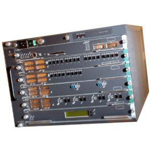 7606-S323B-10G-R | Cisco | 7606 Chassis 6-Slot Redundant Supervisor Engine 32 with 2-Ports 10 Gigabit Ethernet -3B and Power Supply