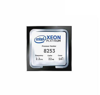 T78208253 | Dell | CPU Kit Intel Xeon Platinum 16 Core Processor 8253 2.20GHz 22mb Cache Tdp 125w Fclga3647 For Precision 7820 Tower Workstation ( T7