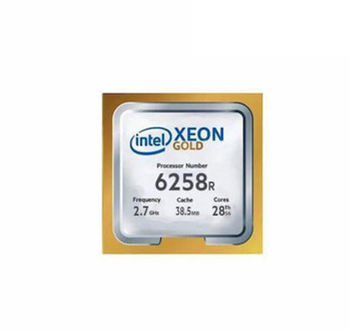 R640-6258R | Dell | 2.70GHz 38.5MB Cache Socket FCLGA3647 Intel Xeon Gold 6258R 28-Core Processor Upgrade