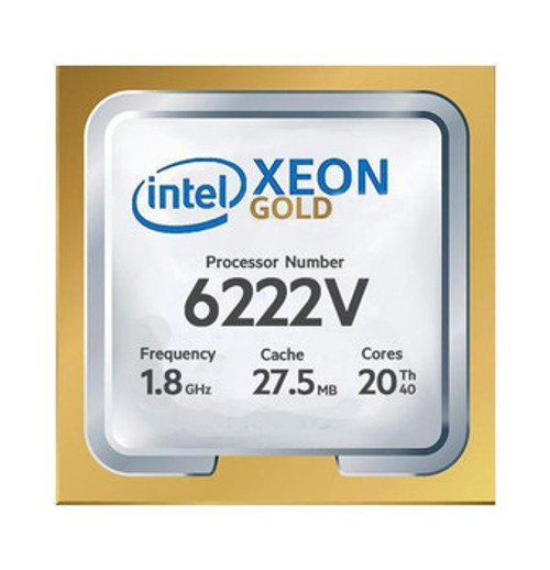 P11440-B21 | HPE | 1.80GHz 27.5MB Cache Socket LGA3647 Intel Xeon Gold 6222V 20-Core Processor Upgrade for Synergy 480/660 Gen10