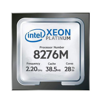 R740-8276M | Dell | 2.20GHz 38.5MB Cache Socket FCLGA3647 Intel Xeon Platinum 8276M 28-Core Processor Upgrade