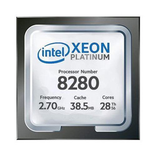 338-BSLO | Dell | 2.70GHz 38.5MB Cache Socket FCLGA3647 Intel Xeon Platinum 8280 28-Core Processor Upgrade