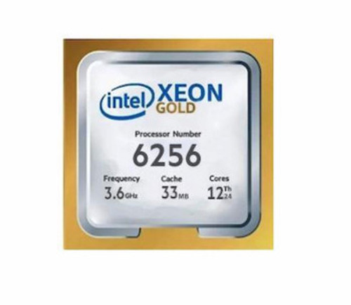 P23393-L21 | HPE | 3.60GHz 33MB Cache Socket LGA3647 Intel Xeon Gold 6256 12-Core Processor Upgrade for ML350 Gen10