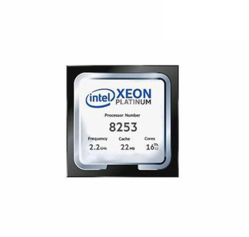 P11476-L21 | HPE | 2.20GHz 22MB Cache Socket LGA3647 Intel Xeon Platinum 8253 16-Core Processor Upgrade for BL460c Gen10