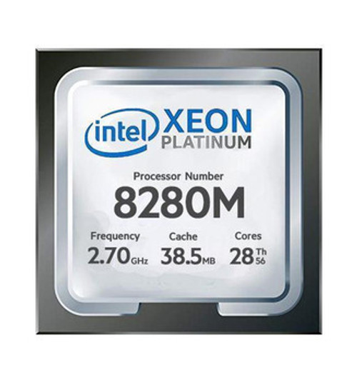 R5X55A | HPE | 2.70GHz 38.5MB Cache Socket LGA3647 Intel Xeon Platinum 8280M 28-Core Processor Upgrade