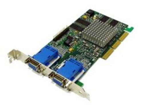 202389-B21 | Compaq | Matrox Millennium G450 16Mb Ddr Sdram 32-Bit Dual Port Vga Agp 4X Video Graphics Card