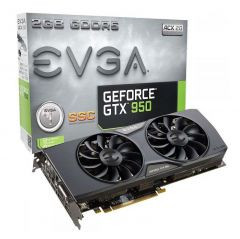 02G-P4-1956-KR | Evga | Geforce Gtx950 Boost Clock 2Gb Gddr5 Pci Express 3.0 X16 Dual Slot Space Video Graphics Card