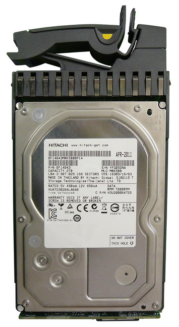 0F14043 | Hitachi | Ultrastar 7K3000 2TB 7200RPM SATA 6GB/s 64MB Cache 3.5-inch Hard Drive