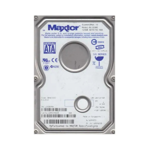 6L120M0 | Maxtor | 120GB 7200RPM SATA 8MB Cache 3.5-inch Hard Drive