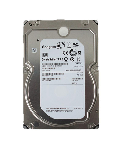 9ZM170-004 | Seagate | 4TB 7200RPM SATA 6GB/s 128MB Cache 3.5-inch Hard Drive