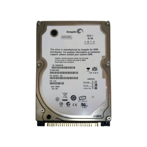 ST940813AM | Seagate | EE25 40GB 5400RPM IDE Ultra ATA/100 (ATA-6) 8MB Cache 2.5-inch Hard Drive