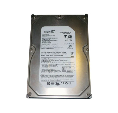 9BJ036-505 | Seagate | BarraCuda 7200.10 500GB 7200RPM ATA-100 8MB Cache 3.5-inch Hard Drive