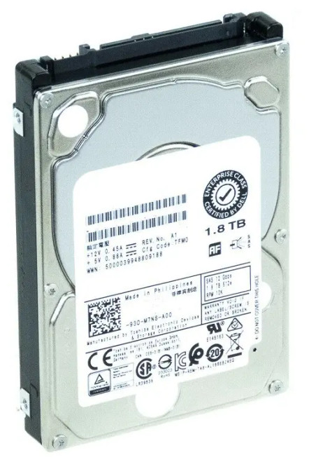 AL14SEB18EQY | Toshiba | 1.8TB 10000RPM SAS 12GB/s 128MB Cache 2.5-inch Hard Drive