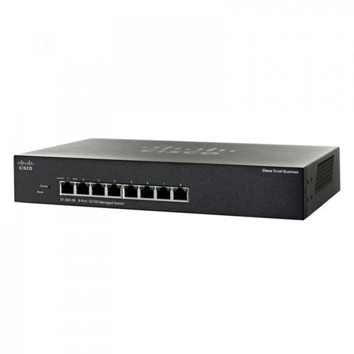SRW208G-K9-NA | Cisco | Small Business 300 Series () 8 Ports Managed Switch