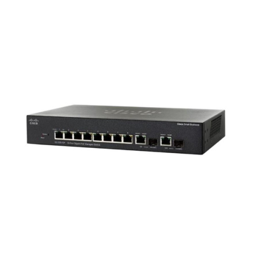 SRW2008P-K9 | Cisco | 8-Port 8 x 10/1000Mb/s + 2 x Combo mini-GBIC Gigabit Managed Switch