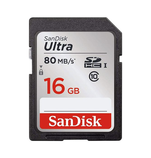 SDSDUNC-016G-GN6INx2 | SanDisk | 16GB Ultra Class 10 SDHC UHS-I Flash Memory Card