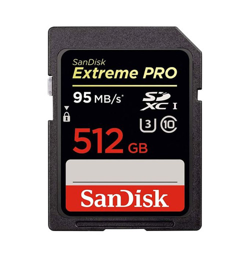 SDSDXXY-512G | SanDisk | 512GB Extreme Pro SDXC UHS-I Memory Card