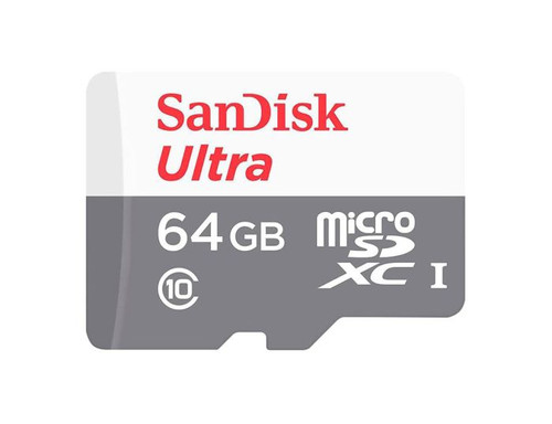 SDSQUNR-064G-GN3MN | SanDisk | 64GB Ultra 100Mb/s UHS-I microSDXC Memory Card