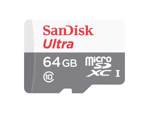 SDSQUNS-064G-GN3M | SanDisk | 64GB Ultra microUHS-I SD Memory Card with Adapter