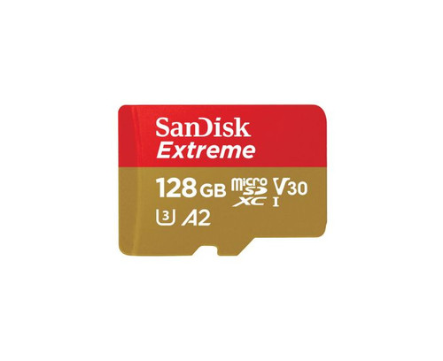 SDSQXAA-128G-GN6MA | SanDisk | 128GB Extreme microSDHC Memory Card