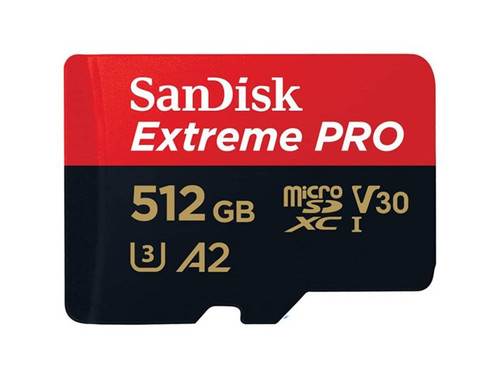 SDSQXCD-512G-GN6MA | SanDisk | 512GB Extreme Pro microSDXC UHS-I Memory Card