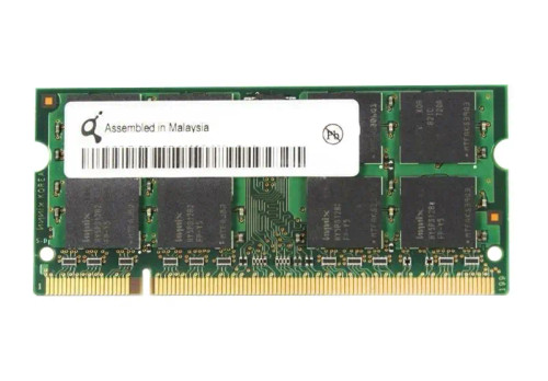 HYS64T128021HDL-3.7-B | Qimonda | 1GB DDR2-533MHz PC2-4200 non-ECC Unbuffered CL4 200-Pin SoDIMM Dual Rank Memory Module