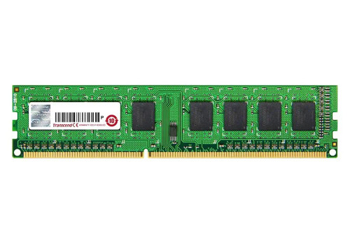 JM1333KLU-2G | Transcend | 2GB DDR3-1333MHz PC3-10600 non-ECC Unbuffered CL9 240-Pin DIMM Dual Rank Memory Module