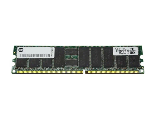 MEM-DR220L-CL03-ER6 | Supermicro | 2GB DDR2-667MHz PC2-5300 ECC Registered CL5 240-Pin DIMM Single Rank Memory Module
